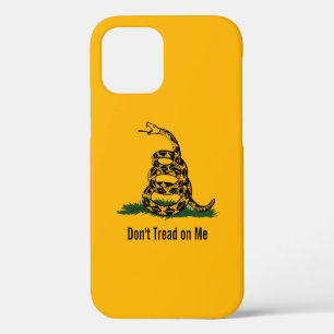 Tritt nicht auf mich Gadsden-Flagge iPhone 12 Pro Hülle