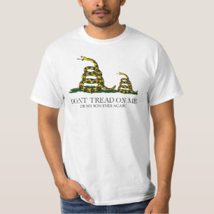 Tritt nicht auf mich oder meinen Sohn Gadsden-Flag T-Shirt