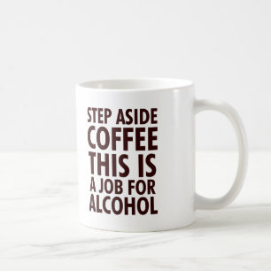 Tritt weg vom Kaffee Kaffeetasse