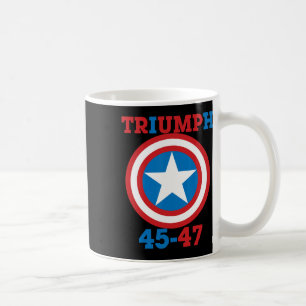 Triumph 45-47 - Patriotic Mega Apparel Usa - Trump Kaffeetasse