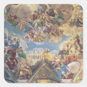 Triumph der Habsburger Quadratischer Aufkleber
