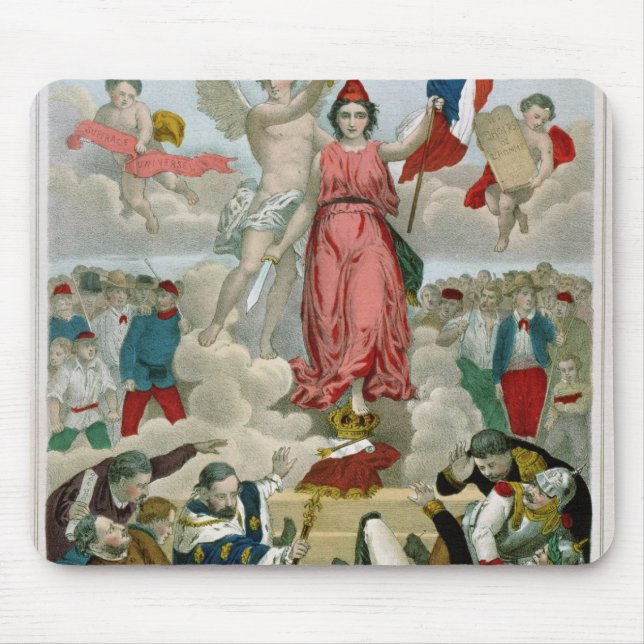 Triumph der Republik, 1875 Mousepad (Vorne)
