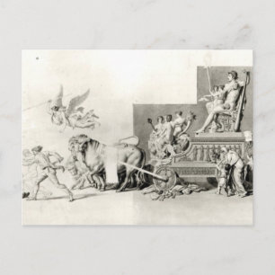 Triumph des französischen Volkes über die Monarchi Postkarte