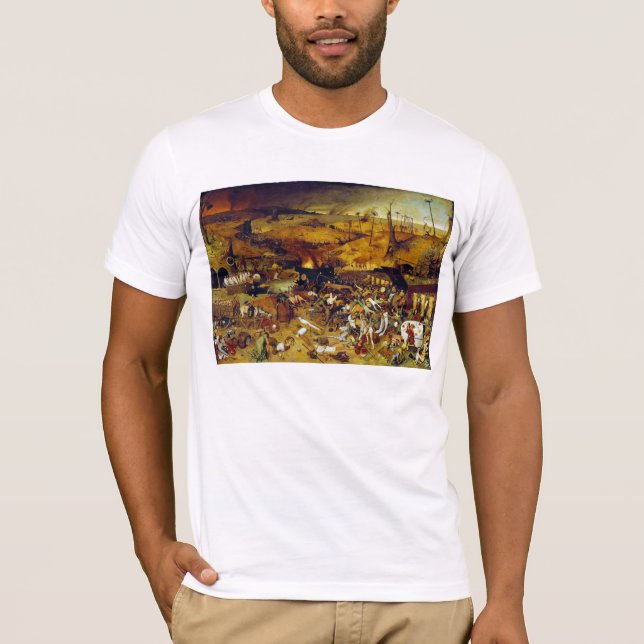 Triumph des Todes durch Pieter Bruegel das Älteste T-Shirt (Vorderseite)