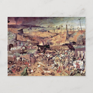 Triumph des Todes von Bruegel d. Ä. Pieter Postkarte