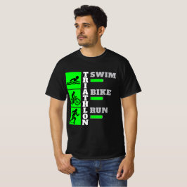Triumph des Triathlon: Schwimmen, Fahrrad, Erlebni T-Shirt