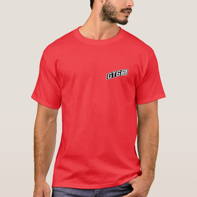Triumph GT6 Bonnet Abzeichen T-Shirt (Vorderseite)