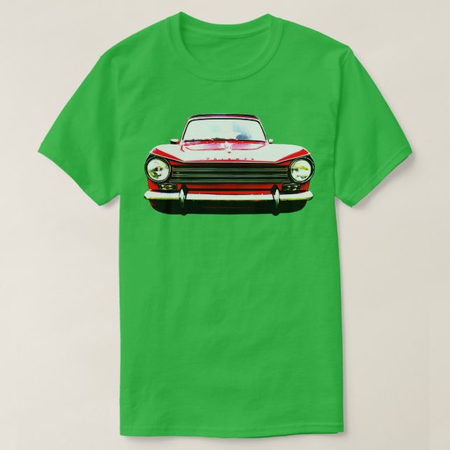 Triumph Herald 1360 Klassiker der 1960er Jahre bri T-Shirt (Design vorne)