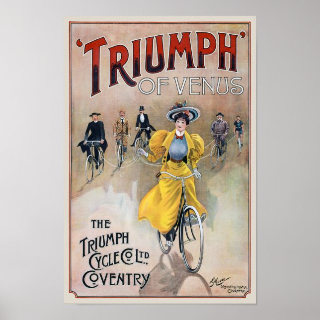 Triumph of Venus Vintage Poster 1900 (Vorne)