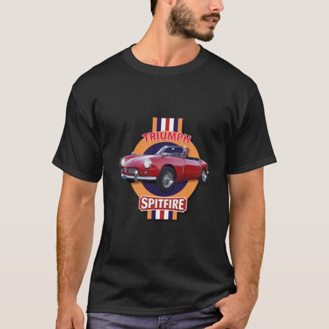 Triumph Spitfire 4 von MotorManiac Classic T - Shi T-Shirt (Vorderseite)