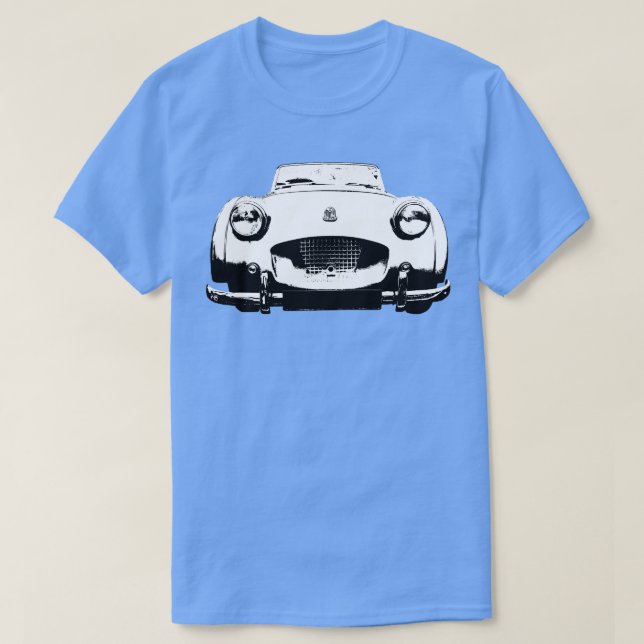 Triumph TR2 1950er britischer Klassiker Monoblock  T-Shirt (Design vorne)