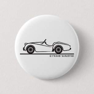 Triumph TR2 Button