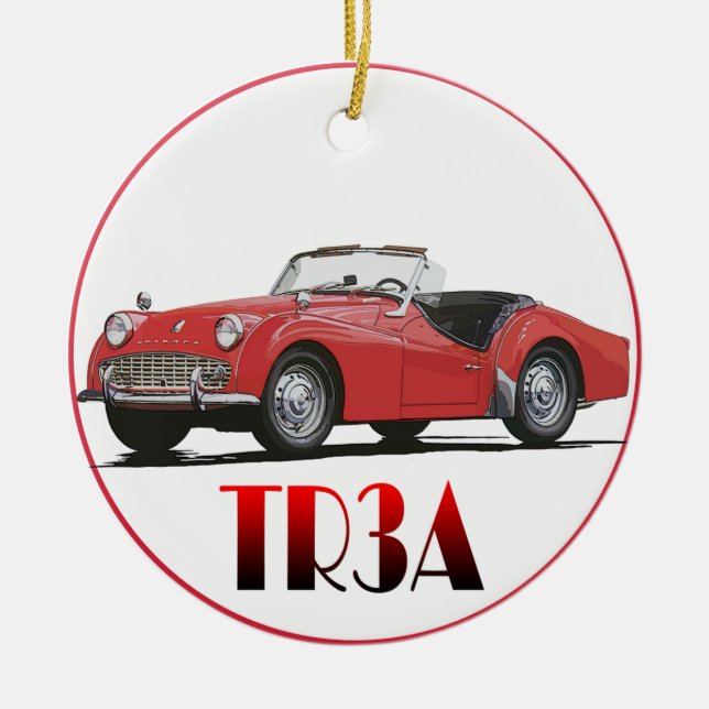 Triumph TR3A Ornament (Vorne)