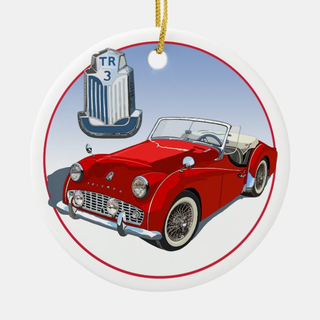 Triumph TR3B Ornament (Vorne)