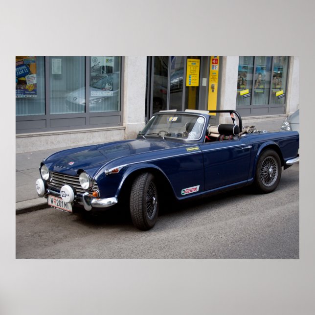 Triumph TR4 A Poster (Vorne)