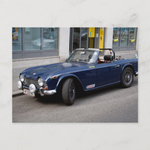 Triumph TR4 A Postkarte