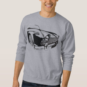 Triumph TR4 Eine dynamische Autofahrt Sweatshirt