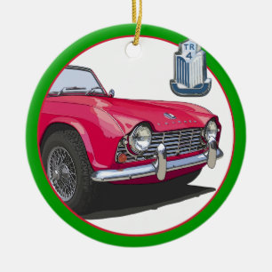 Triumph TR4 Ornament
