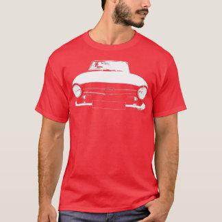 Triumph TR6 Klassischer britischer Sportwagen Weiß T-Shirt
