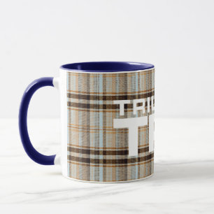 Triumph TR7 Navy Tartan Tasse