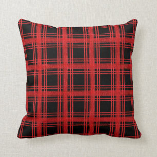 Triumph TR7 - Red Tartan / Kariert Kissen