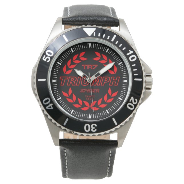 Triumph TR7 SPIDER Watch Armbanduhr (Vorderseite)