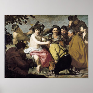 Triumph von Bacchus, 1628 Poster