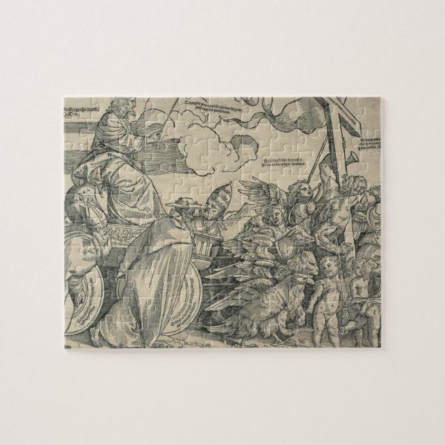 Triumph von Christus (hölzerner Stich) Puzzle (Horizontal)