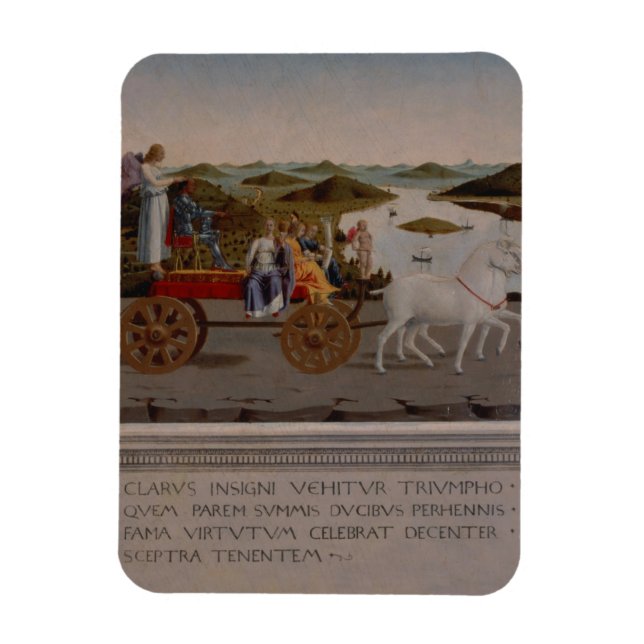 Triumph von Federigo da Montefeltro, Herzog von Ur Magnet (Vertikal)