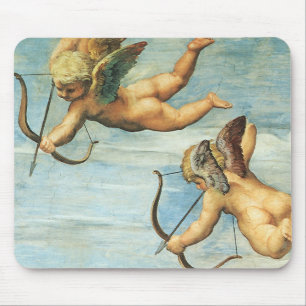 Triumph von Galatea Angels Detail von Raphael Sanz Mousepad