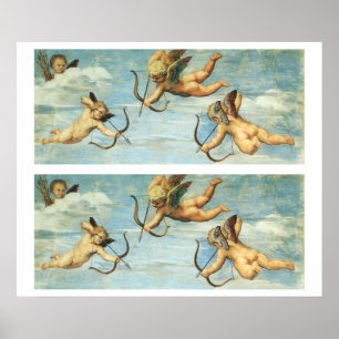 Triumph von Galatea Angels Detail von Raphael Sanz Poster