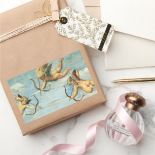 Triumph von Galatea Angels Detail von Raphael Sanz Rechteckiger Aufkleber