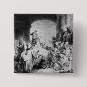 Triumph von Mordecai, c.1640 Button