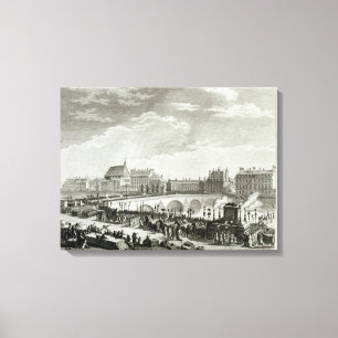 Triumph von Voltaire Leinwanddruck