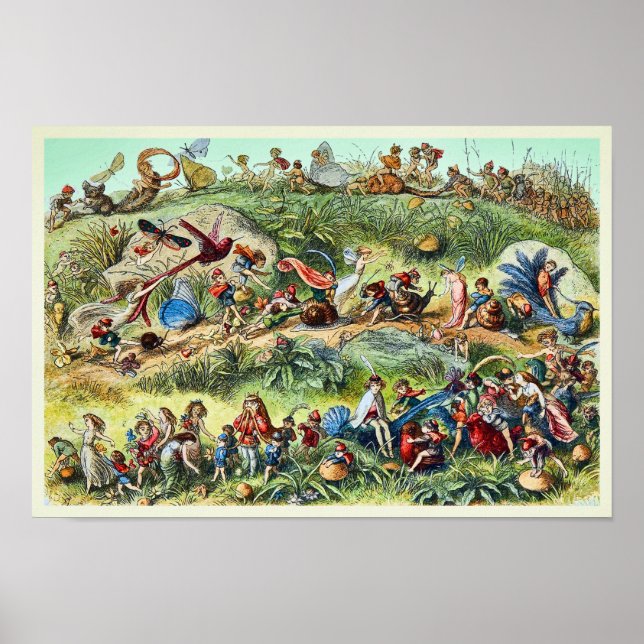 Triumphaler März des Elf-König-Posters Poster (Vorne)