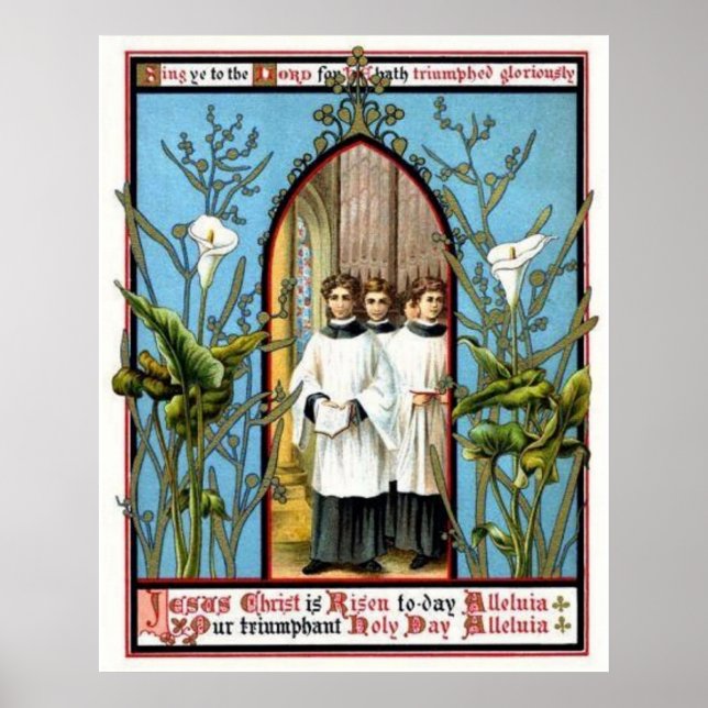 Triumphant Heiliger Tag Poster (Vorne)