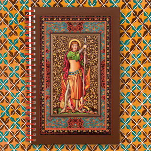 Triumphant Saint George Notebook Notizbuch
