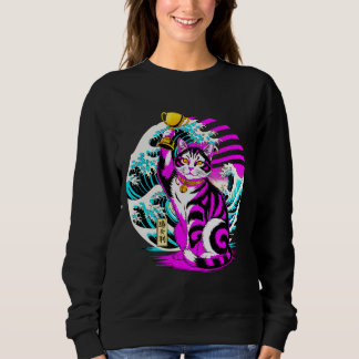Triumphant Trophy Cat Women's Sweatshirt