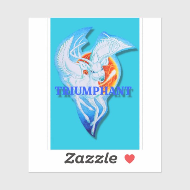 Triumphant Victoria Aufkleber (Blatt)