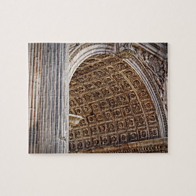 Triumphbogen am Forum Romanum - 8x10 - 110 Stk. Puzzle (Horizontal)