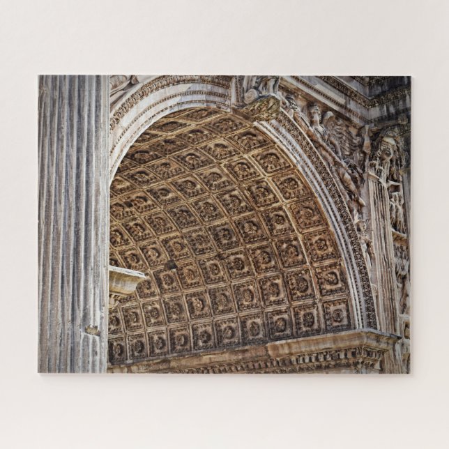 Triumphbogen im Forum Romanum - 16x20 - 520 Stk. Puzzle (Horizontal)