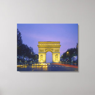 Triumphbogen, Paris, Frankreich, Leinwanddruck