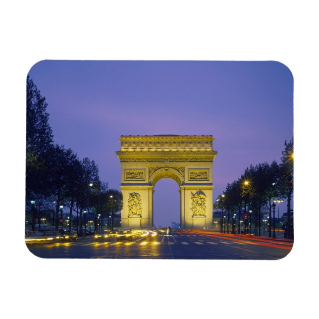 Triumphbogen, Paris, Frankreich, Magnet (Horizontal)