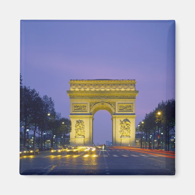 Triumphbogen, Paris, Frankreich, Magnet (Vorne)