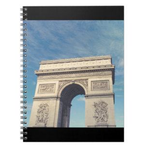 Triumphbogen Paris Notizblock