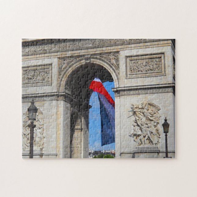 Triumphbogen Paris. Puzzle (Horizontal)