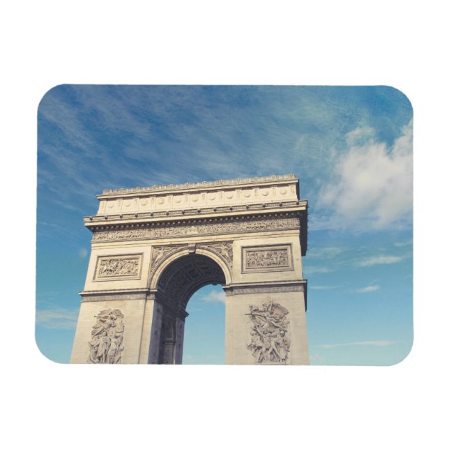 Triumphbogen Postkarte Magnet (Horizontal)