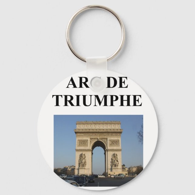 Triumphbogen Schlüsselanhänger (Vorderseite)