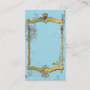 Triumphbogen und Krone Visitenkarte