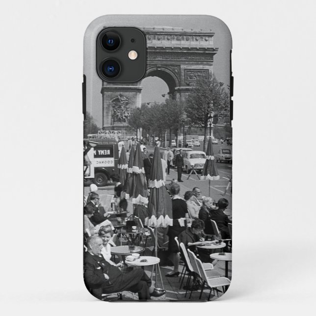 Triumphbogen Vintag France Case-Mate iPhone Hülle (Rückseite)